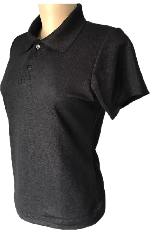 Camisa polo baby-look